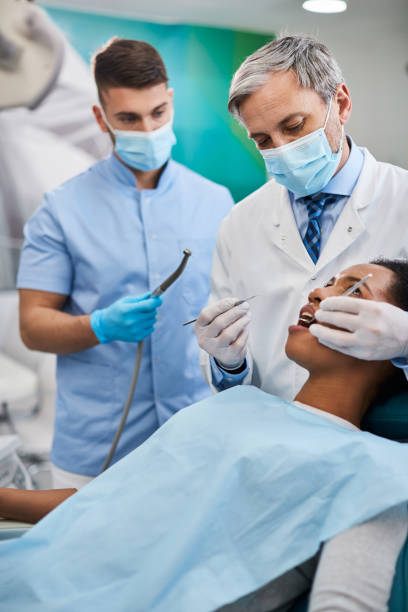 Consulta dental moderna de la clínica
